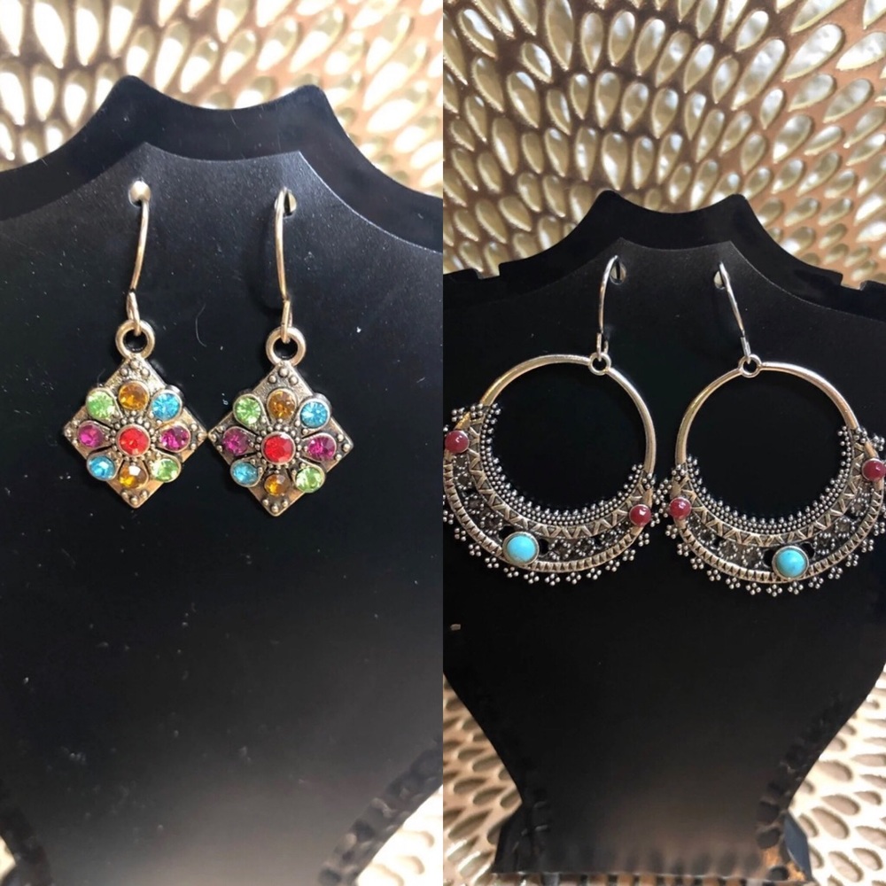 2 pairs Earrings